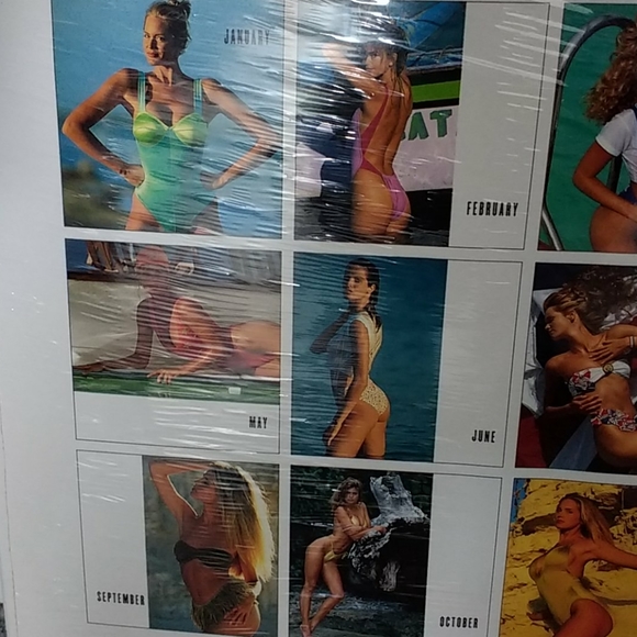 Vintage Unopened SI swimsuit calendar 1992 - Picture 3 of 4